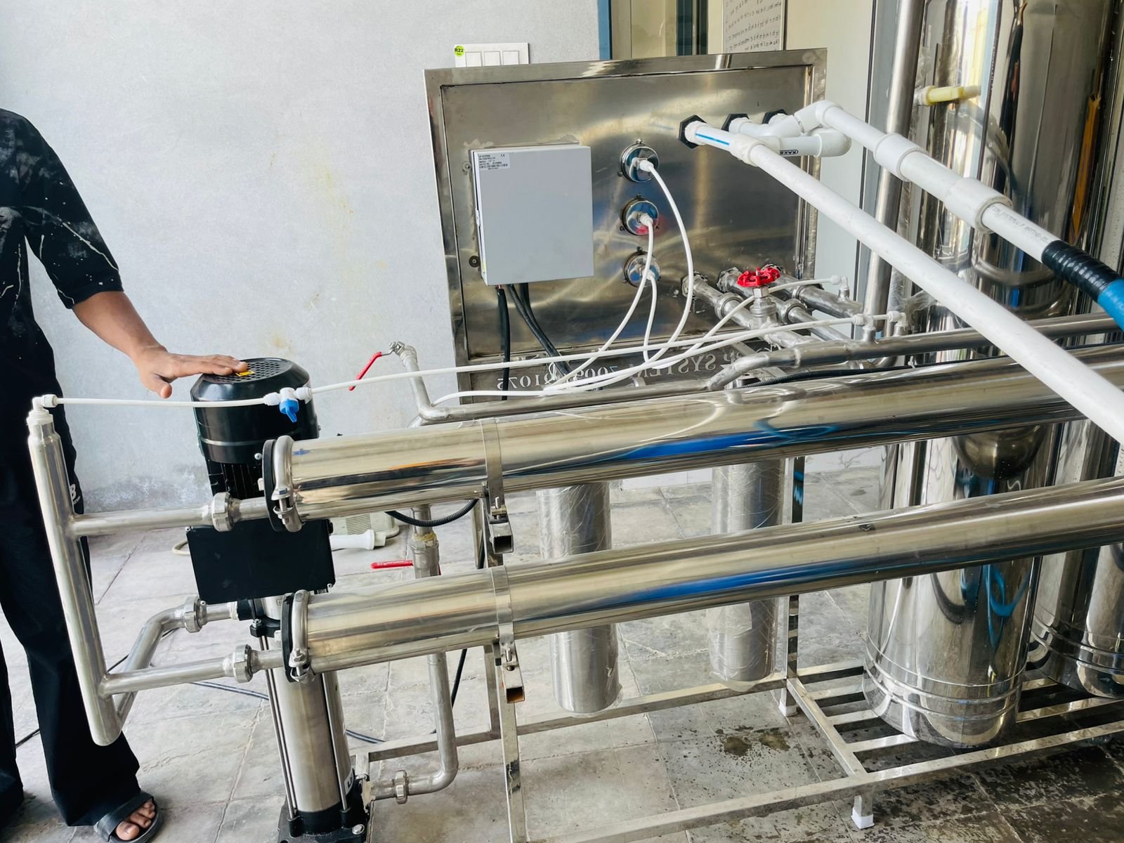 Ro plant 1000LTR steel